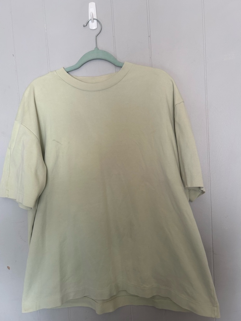 Title:
Zara Light Yellow Oversized Short Sleeve Tee Size XL Relaxed Fit